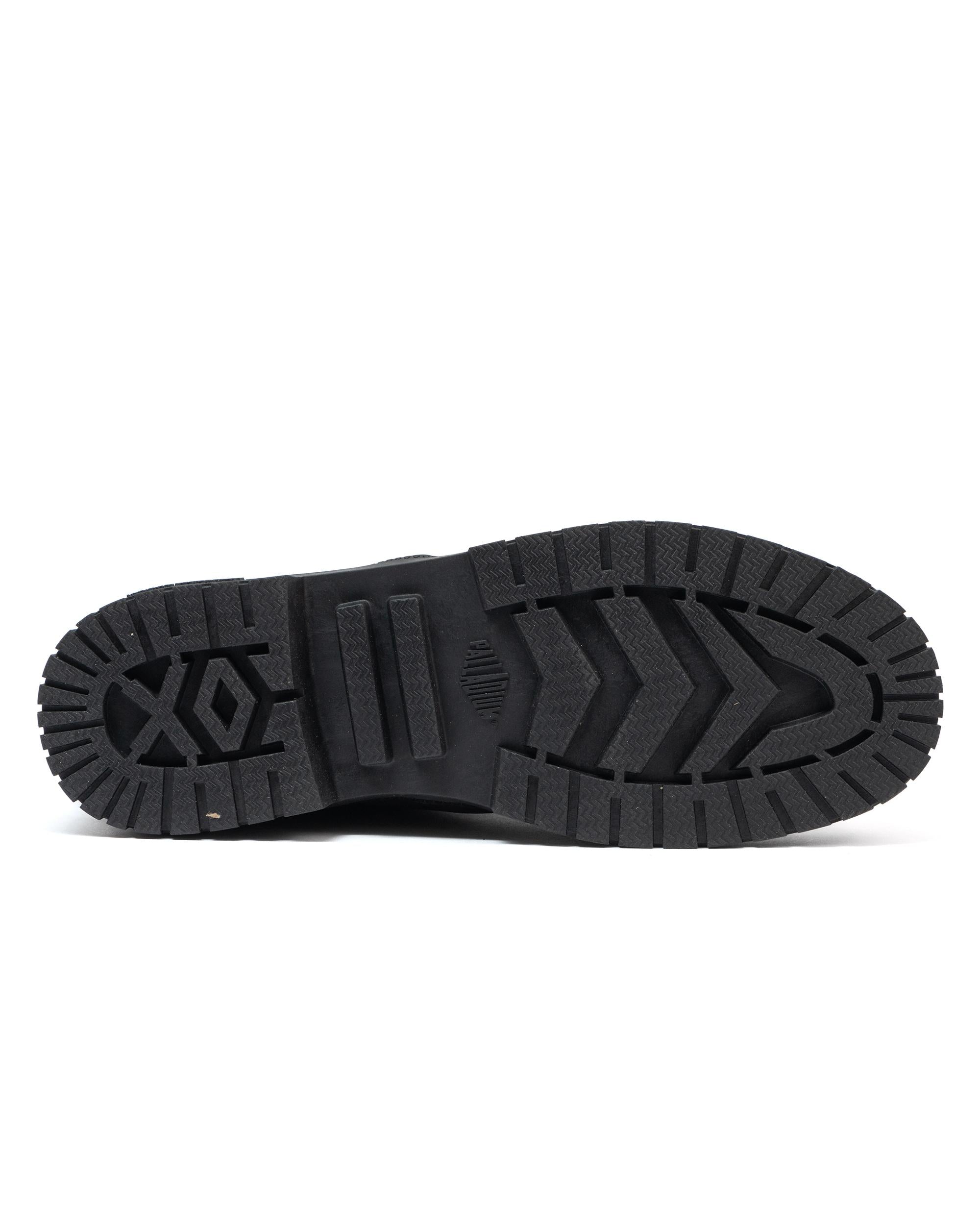 74407-001-M | UNISEX SP20 HI TECH OUTZIP HIGH-TOP SHOES SNEAKERS | BLACK/BLACK