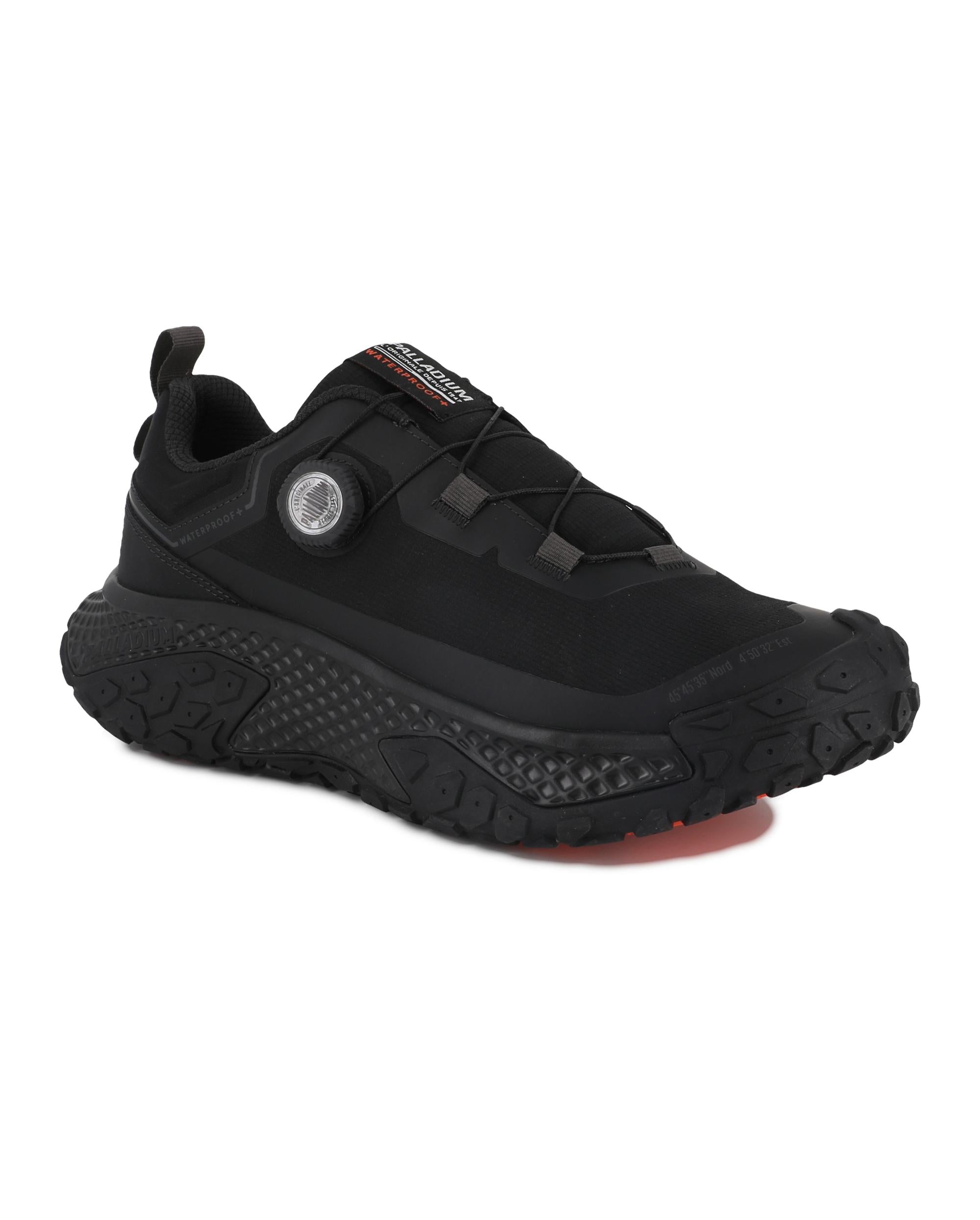 74685-001-M | UNISEX OFFBOUND DISC WP+ SNEAKERS | BLACK/BLACK