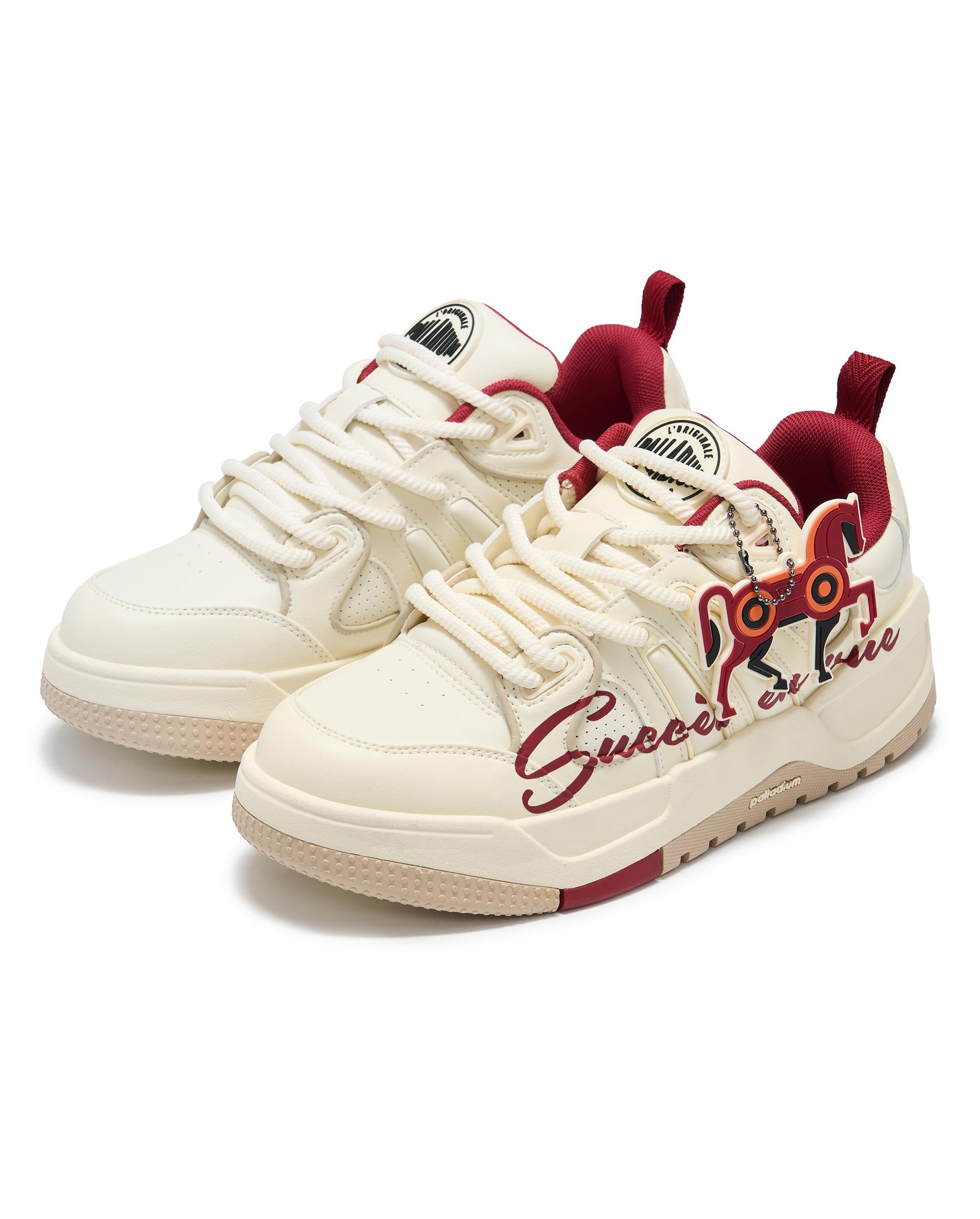 94837-101-M | WOMEN'S PALLASLAM CNY SNEAKERS | WT/WT