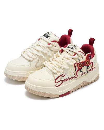 94837-101-M | WOMEN'S PALLASLAM CNY SNEAKERS | WT/WT