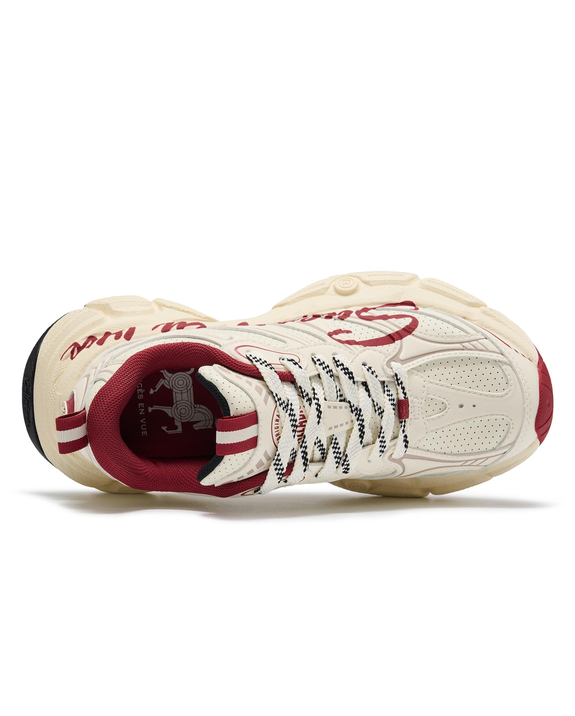94840-024-M | WOMEN'S PALLAEIFFEL CNY SNEAKERS | GY/RD/WT