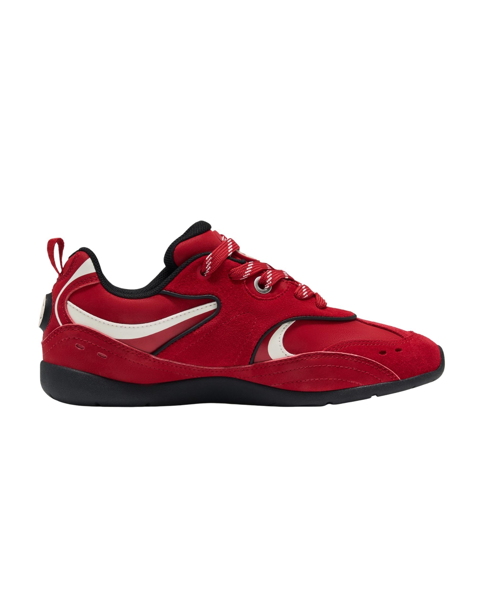 94911-603-M | WOMEN'S PALLARACE SUEDE SNEAKERS | RED/BLACK