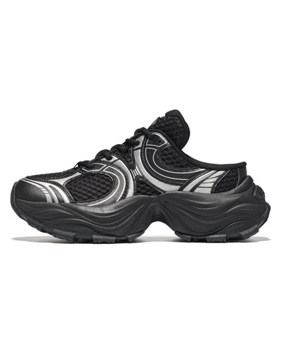 99406-001-M | WOMEN'S PALLABLOOM CK SLP SNEAKERS | BK/BK