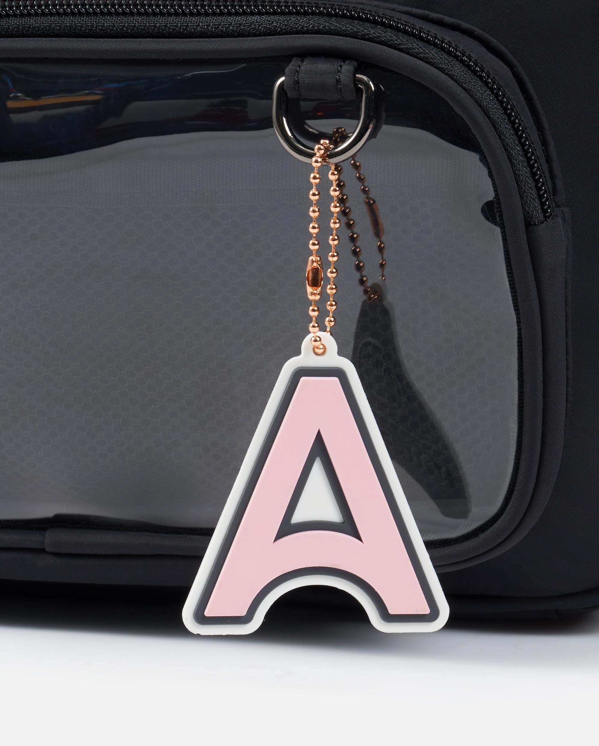 BG770-032 | AOTHENTIC LOGO CLEAR CROSSBODY BAG | TAP SHOE