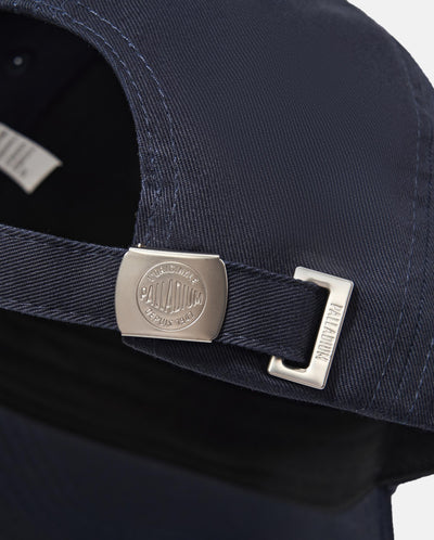 C3489-500 | PALLADIUM TENNIS CLUB LOGO COTTON CAP | STRATIFIED SEA